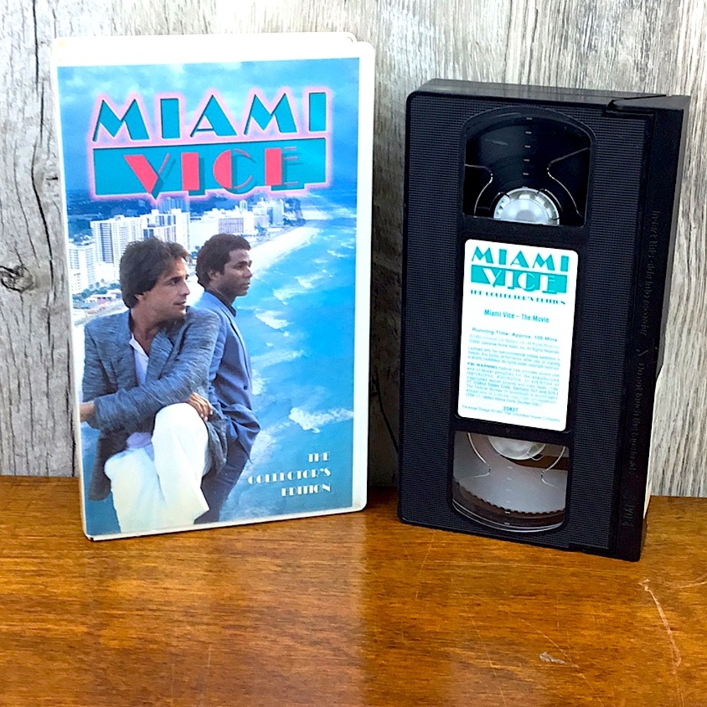 Miami Vice - The Movie VHS (1997, Used)